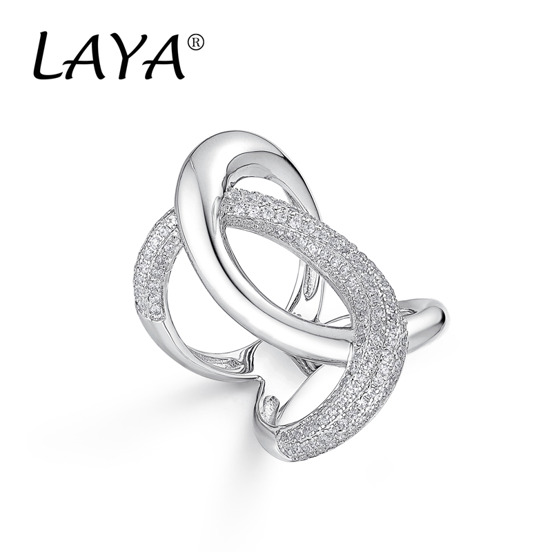 Ethnic Modern Fashion - خاتم فاخر من الفضة الإسترليني LAYA