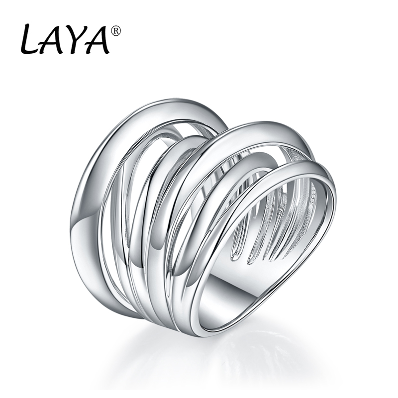 LAYA 925 فضة متعدد الطبقات الص - مراجعة Ethnic Fashion Design وسعره